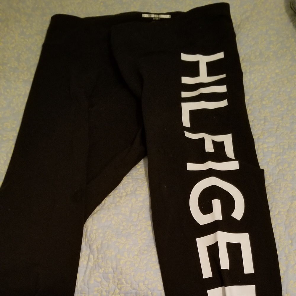 Tommy Hillfiger navy size xlarge yoga pants
